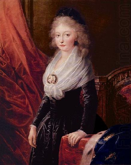 Friedrich Heinrich Fuger Portrait of Marie Therese de Bourbon china oil painting image